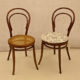 Art.THS.1 - Sei sedie Thonet “C14” versione laccata color finto noce. Vienna 1865/70.